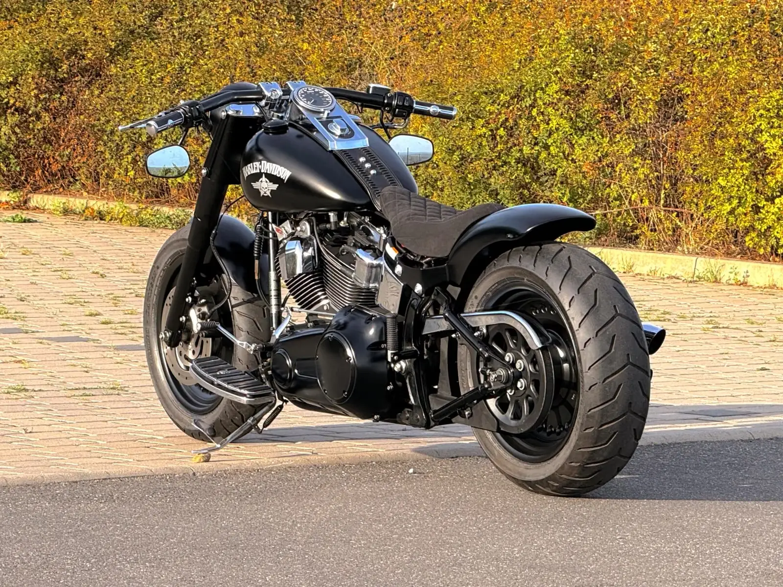 Harley-Davidson Fat Boy Custom Bobber, aktuell im Verkauf